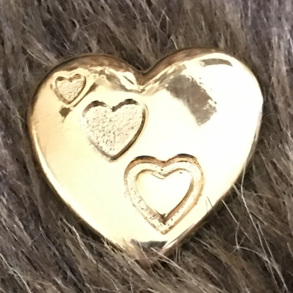 Vintage The Variety Club heart shape brooch